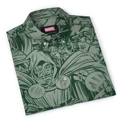 RSVLTS Marvel Short Sleeve Shirt Dr. Doom "Impending Doom" – KUNUFLEX Short Sleeve Shirt Dr. Doom "Impending Doom" – KUNUFLEX Short Sleeve Shirt