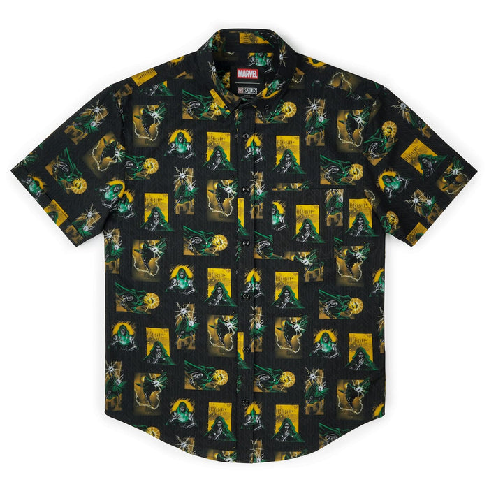 RSVLTS Marvel Short Sleeve Shirt Dr. Doom "Shock Doc" – KUNUFLEX Short Sleeve Shirt Dr. Doom "Shock Doc" – KUNUFLEX Short Sleeve Shirt