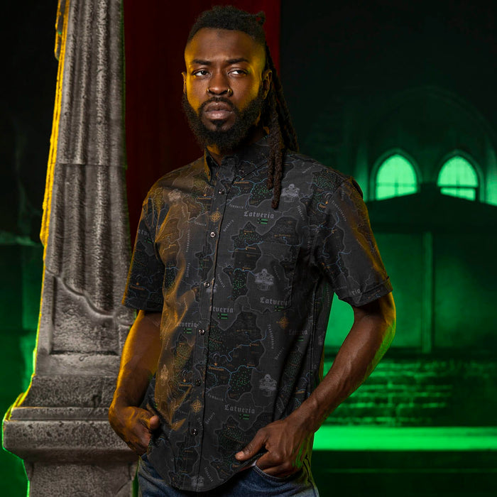 RSVLTS Marvel Short Sleeve Shirt Doctor Doom "The Legend of Latveria" – KUNUFLEX Short Sleeve Shirt Doctor Doom "The Legend of Latveria" – KUNUFLEX Short Sleeve Shirt