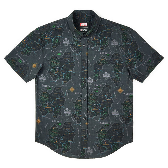 RSVLTS Marvel Short Sleeve Shirt Dr. Doom "The Legend of Latveria" – KUNUFLEX Short Sleeve Shirt Dr. Doom "The Legend of Latveria" – KUNUFLEX Short Sleeve Shirt