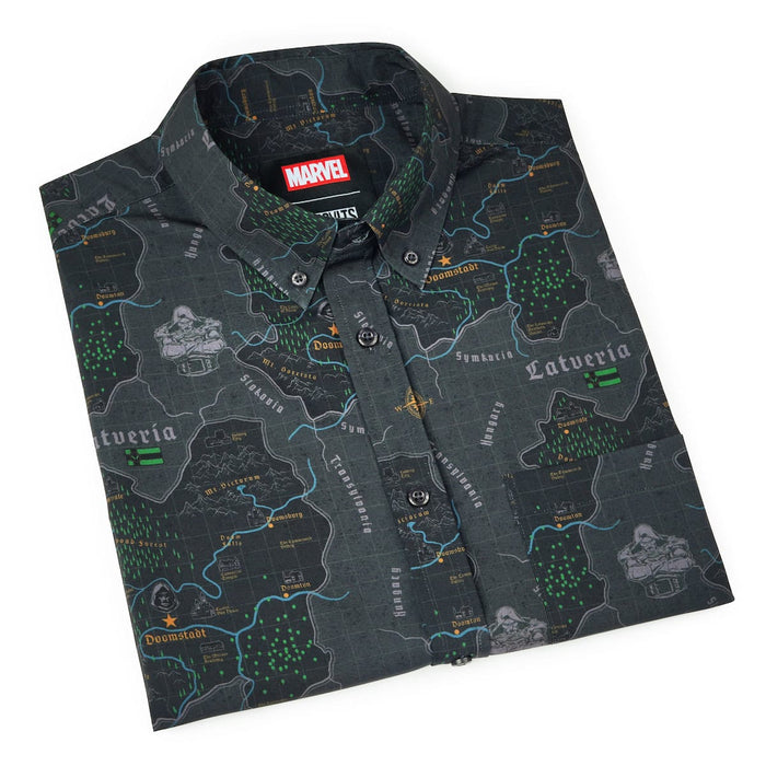 RSVLTS Marvel Short Sleeve Shirt Dr. Doom "The Legend of Latveria" – KUNUFLEX Short Sleeve Shirt Dr. Doom "The Legend of Latveria" – KUNUFLEX Short Sleeve Shirt