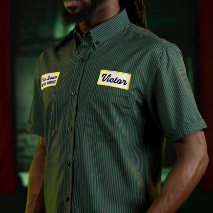 RSVLTS Marvel Short Sleeve Shirt Doctor Doom "Von Doom Metal Works" – KUNUFLEX Short Sleeve Shirt Doctor Doom "Von Doom Metal Works" – KUNUFLEX Short Sleeve Shirt