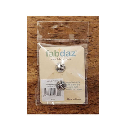 Don’t Be a Richard Enamel Pin with Metal Frame
