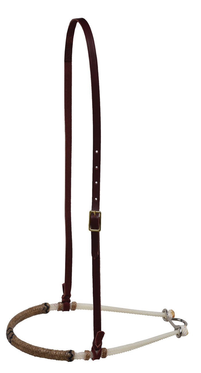 Double Rope Rawhide Braided Noseband Latigo Hanger