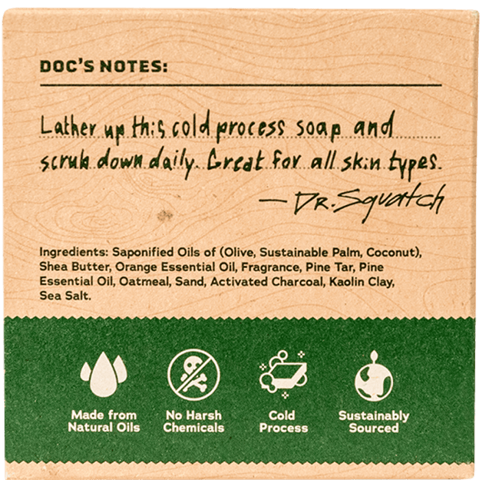 Dr. Squatch Soap- Pine Tar