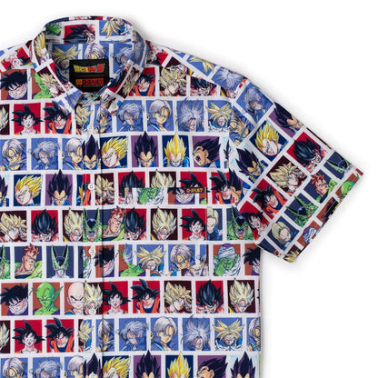 Dragon Ball Z "Heroes and Enemies" – KUNUFLEX Short Sleeve Shirt