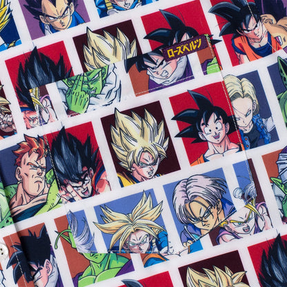 Dragon Ball Z "Heroes and Enemies" – KUNUFLEX Short Sleeve Shirt