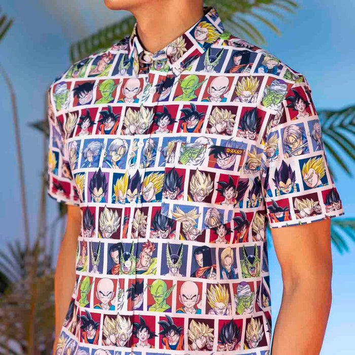 Dragon Ball Z "Heroes and Enemies" – KUNUFLEX Short Sleeve Shirt