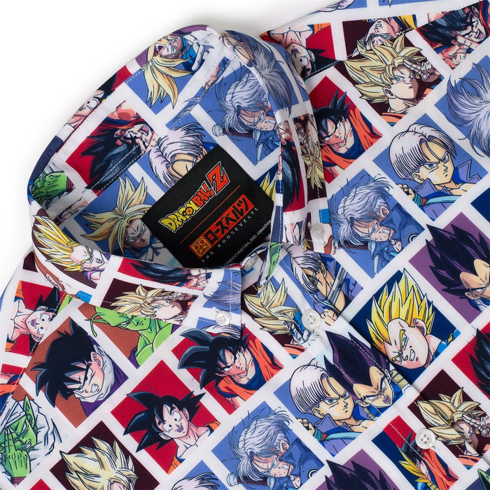 Dragon Ball Z "Heroes and Enemies" – KUNUFLEX Short Sleeve Shirt