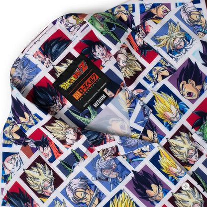 Dragon Ball Z "Heroes and Enemies" – Women's KUNUFLEX Short Sleeve Shirt