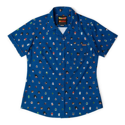Dragon Ball Z "Saiyan Saga" – Women's KUNUFLEX Short Sleeve Shirt