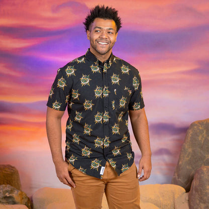 RSVLTS Dragon Ball Z Short Sleeve Shirt Dragon Ball Z "Summoning Shenron" – KUNUFLEX Short Sleeve Shirt Dragon Ball Z "Summoning Shenron" – KUNUFLEX Short Sleeve Shirt