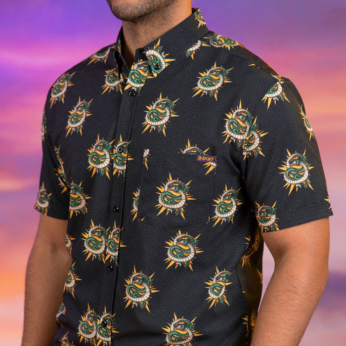 RSVLTS Dragon Ball Z Short Sleeve Shirt Dragon Ball Z "Summoning Shenron" – KUNUFLEX Short Sleeve Shirt Dragon Ball Z "Summoning Shenron" – KUNUFLEX Short Sleeve Shirt