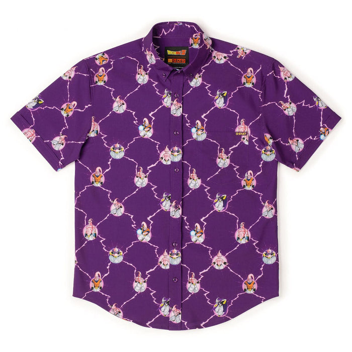 RSVLTS Dragon Ball Z Short Sleeve Shirt Dragon Ball Z "The Many Forms of Buu" – KUNUFLEX Short Sleeve Shirt Dragon Ball Z "The Many Forms of Buu" – KUNUFLEX Short Sleeve Shirt