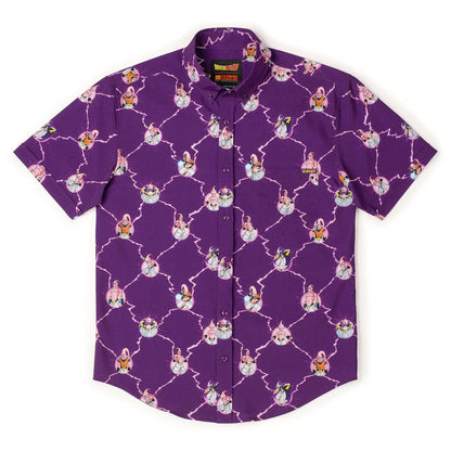 RSVLTS Dragon Ball Z Short Sleeve Shirt Dragon Ball Z "The Many Forms of Buu" – KUNUFLEX Short Sleeve Shirt Dragon Ball Z "The Many Forms of Buu" – KUNUFLEX Short Sleeve Shirt