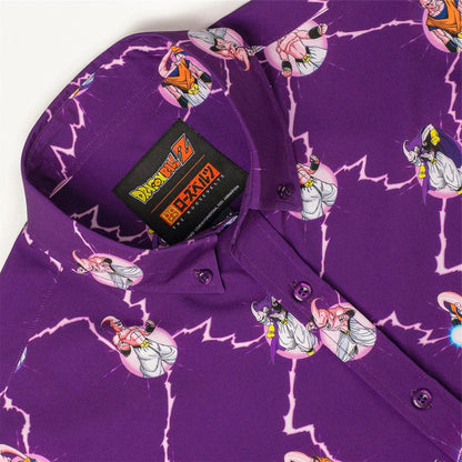 RSVLTS Dragon Ball Z Short Sleeve Shirt Dragon Ball Z "The Many Forms of Buu" – KUNUFLEX Short Sleeve Shirt Dragon Ball Z "The Many Forms of Buu" – KUNUFLEX Short Sleeve Shirt