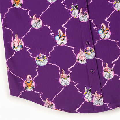 RSVLTS Dragon Ball Z Short Sleeve Shirt Dragon Ball Z "The Many Forms of Buu" – KUNUFLEX Short Sleeve Shirt Dragon Ball Z "The Many Forms of Buu" – KUNUFLEX Short Sleeve Shirt