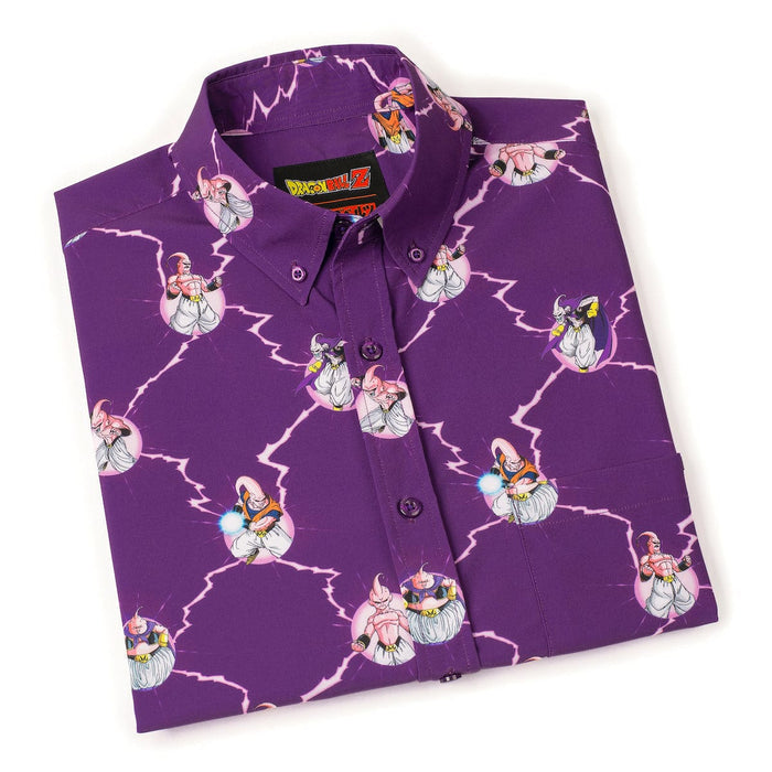RSVLTS Dragon Ball Z Short Sleeve Shirt Dragon Ball Z "The Many Forms of Buu" – KUNUFLEX Short Sleeve Shirt Dragon Ball Z "The Many Forms of Buu" – KUNUFLEX Short Sleeve Shirt