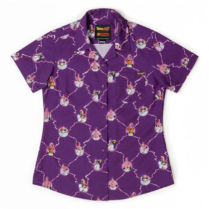 RSVLTS XS Dragon Ball Z Women's Short Sleeve Shirt Dragon Ball Z "The Many Forms of Buu" – Women's KUNUFLEX Short Sleeve Shirt Dragon Ball Z "The Many Forms of Buu" – Women's KUNUFLEX Short Sleeve Shirt