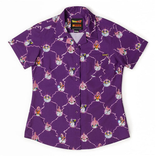 RSVLTS XS Dragon Ball Z Women's Short Sleeve Shirt Dragon Ball Z "The Many Forms of Buu" – Women's KUNUFLEX Short Sleeve Shirt Dragon Ball Z "The Many Forms of Buu" – Women's KUNUFLEX Short Sleeve Shirt