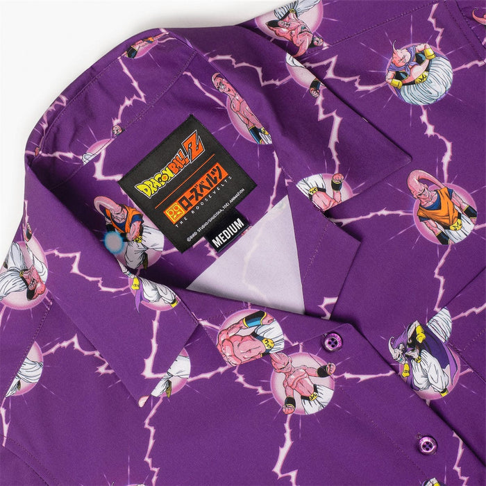 RSVLTS Dragon Ball Z Women's Short Sleeve Shirt Dragon Ball Z "The Many Forms of Buu" – Women's KUNUFLEX Short Sleeve Shirt Dragon Ball Z "The Many Forms of Buu" – Women's KUNUFLEX Short Sleeve Shirt