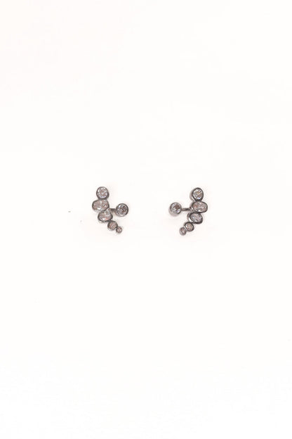 Petal and Pup USA ACCESSORIES Elisa Earrings - Silver One Size
