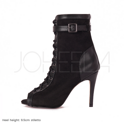 Emily noir - Talons stilettos - Prête à expédier