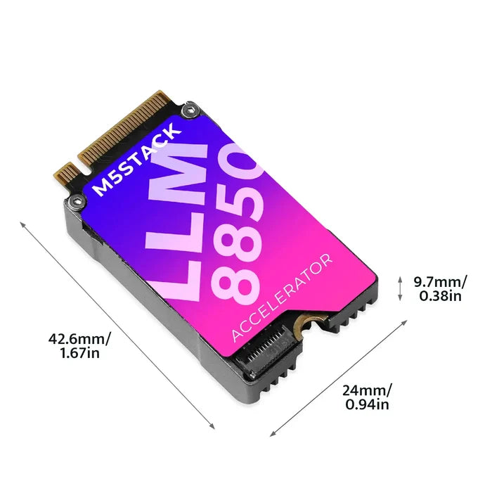 AI-8850 LLM Accleration M.2 Module (AX8850) - m5stack-store
