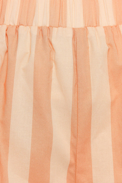 Petal and Pup USA BOTTOMS Essie Shorts - Terracotta Stripe (Hold for Rack)
