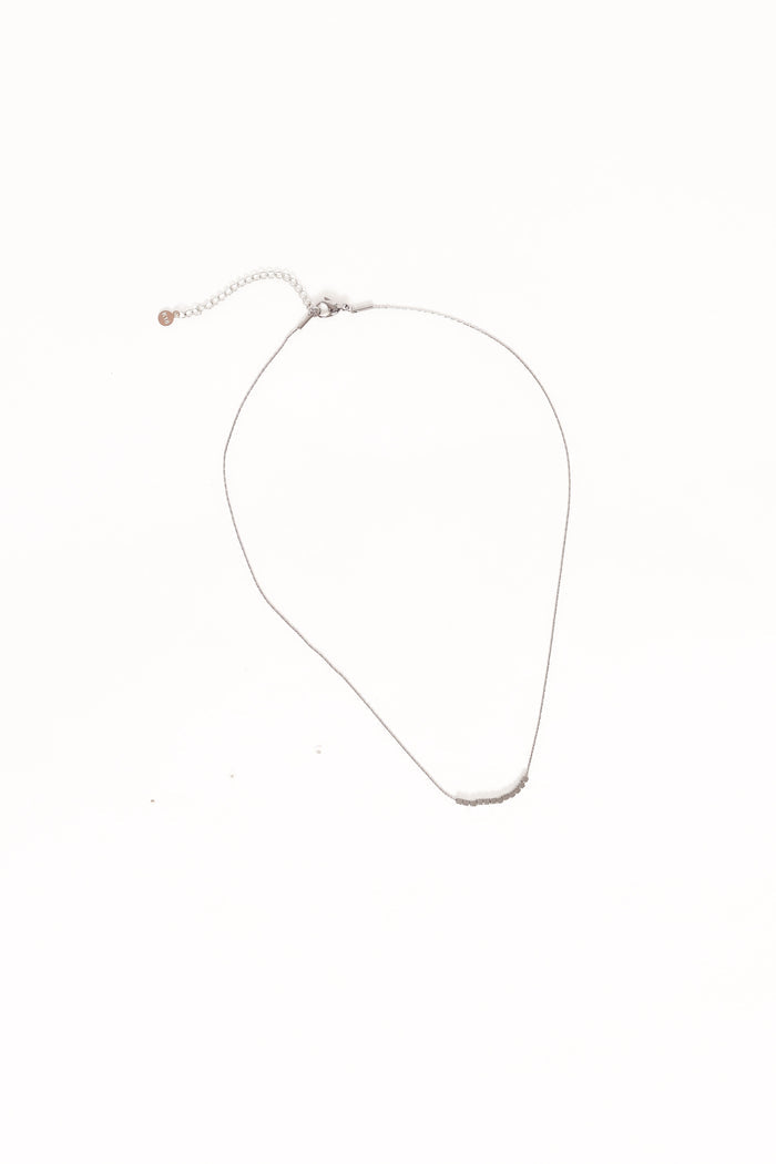 Petal and Pup USA ACCESSORIES Everlyn Necklace - Silver One Size