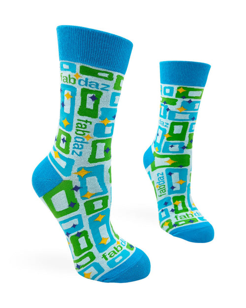 Fabdaz Women's Novelty Crew Socks