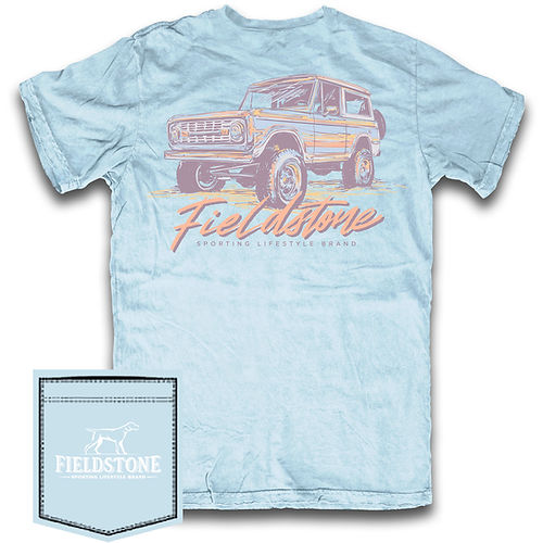 Fieldstone - Youth Neon Bronco s/s T-Shirt