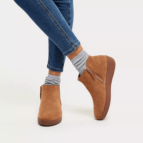 Fitflop Sumi Ankle Boot - Tan - Dotique - Fitflop