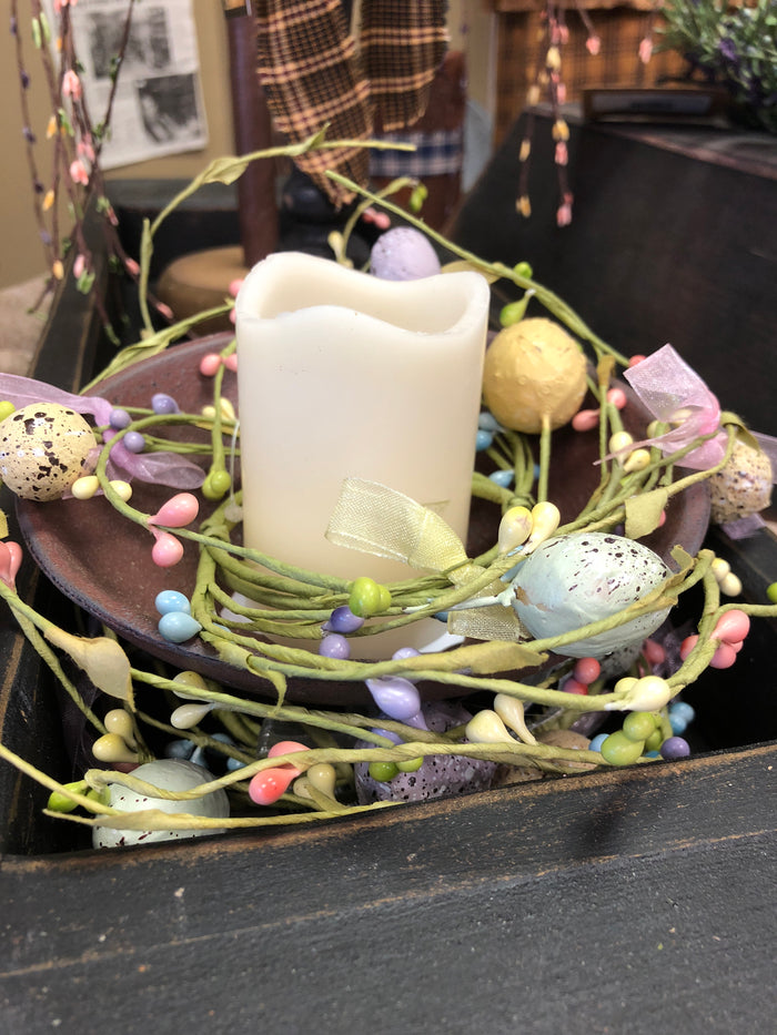 Flameless Votive Timer Candle - 3" - Ivory