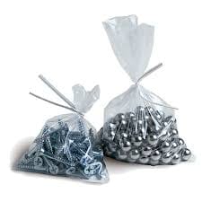 Flat Open Top Clear Plastic Bags for Party Favors, Gifts, Parts, Storage, Packaging, and More 10X16 100’S - 43122212399 Pie's Variety Store