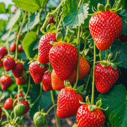 'Florence' Strawberry Plants Soft Fruit