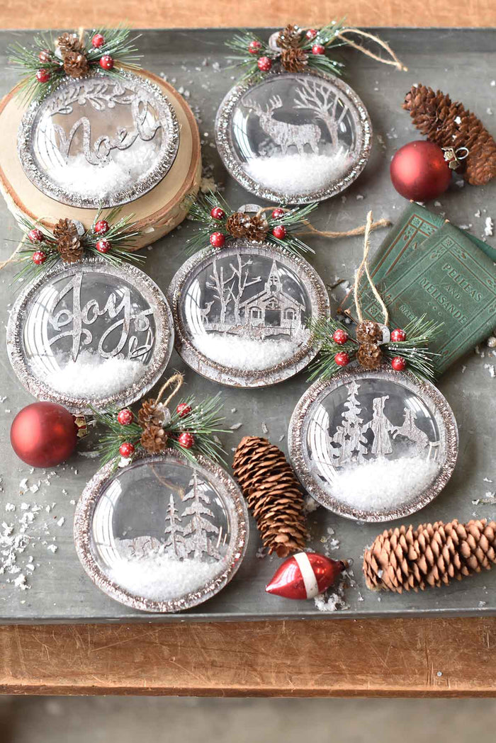 Flurry Flake Ornament 4.5"
