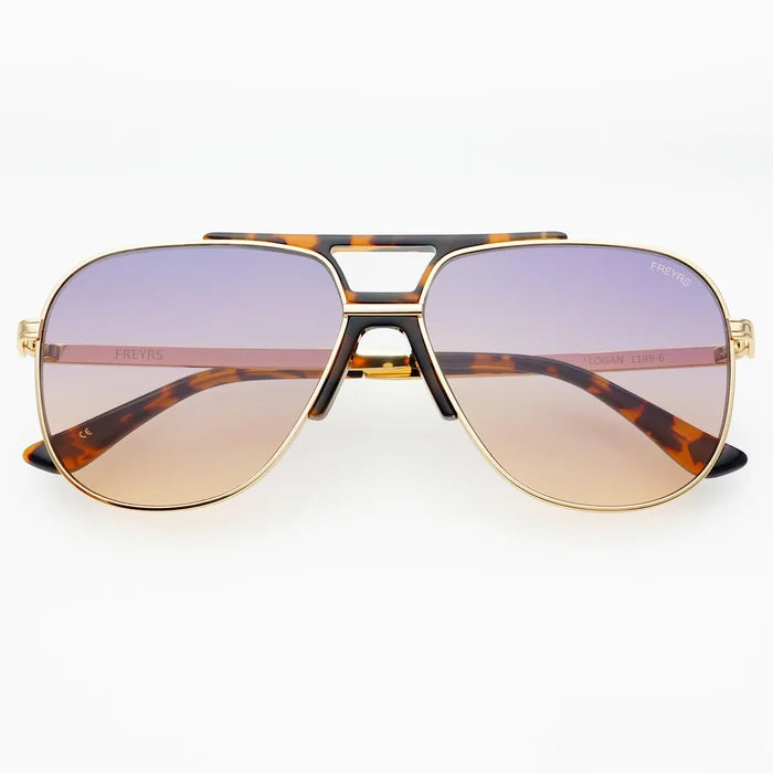 Freyrs - Logan Acetate Aviator Unisex Sunglasses
