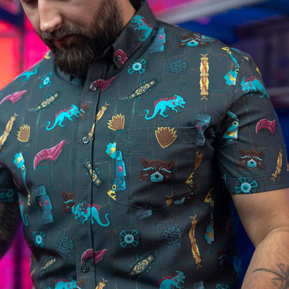 RSVLTS RSVLTS Guardians of the Galaxy “Jailbreak” – KUNUFLEX Short Sleeve Shirt