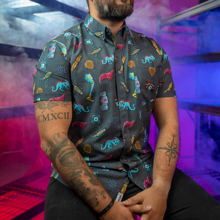 RSVLTS RSVLTS Guardians of the Galaxy “Jailbreak” – KUNUFLEX Short Sleeve Shirt