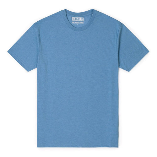 RSVLTS XS RSVLTS Crewneck T-shirt Heather Light Blue – Crewneck Tee Heather Light Blue – Crewneck Tee