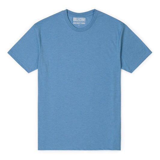 RSVLTS XS RSVLTS Crewneck T-shirt Heather Light Blue – Crewneck Tee Heather Light Blue – Crewneck Tee