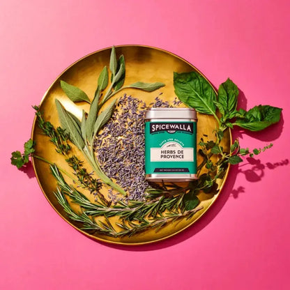 Herbs de Provence - showcasing the herbs
