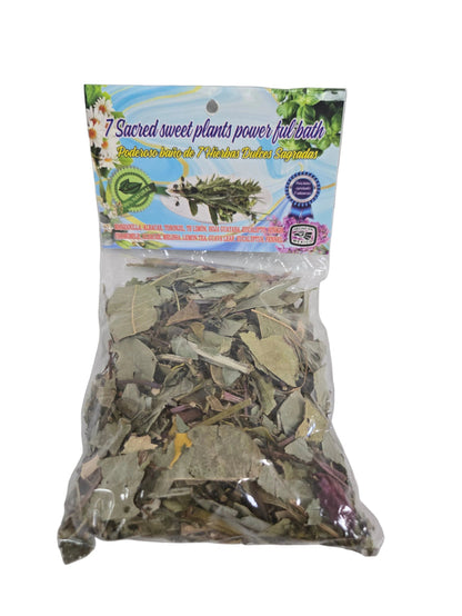 7 Sacred Sweet Plants Powerful Bath / Baño Poderoso de las 7 Hierbas Dulces Sagradas