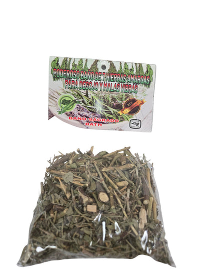 Poderoso Baño de Hierbas Amargas para Despojo y Malas Vibras / Powerful Bitter Herb Bath for Spiritual Cleansing and Negative Vibes