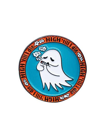 High Till I Die Soft Enamel Pin