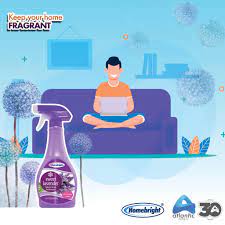 Homebright Fabric & Air Refresher Fresh Linen 500ml - 84960701155 Pie's Variety Store