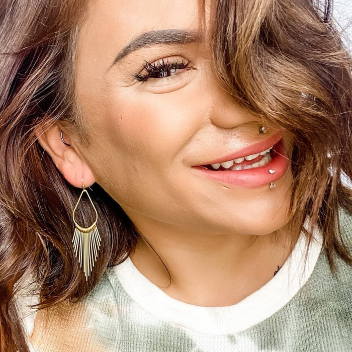 In The Wind Dangle Earrings