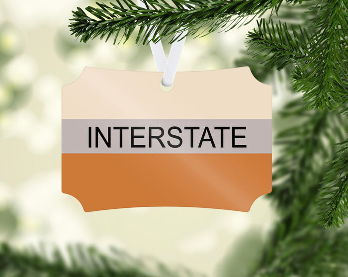 Interstate Railroad Ornament
