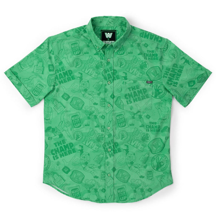RSVLTS RSVLTS John Cena "Can't See Me" – KUNUFLEX Short Sleeve Shirt